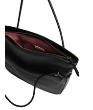 COCCINELLE LIZZIE Bolso de hombro de piel para compras negro - Bolsos Mujer - 3