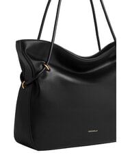 COCCINELLE LIZZIE Bolso de hombro de piel para compras negro - Bolsos Mujer - 4