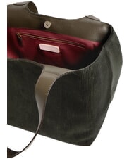 COCCINELLE C-EASY CORDURO Bolso de hombro de piel para compras lodo - Bolsos Mujer - 4