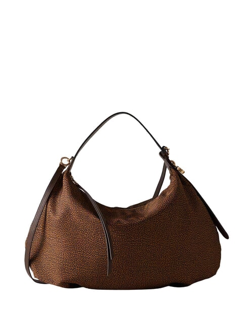 PRIVE L Bolso de hombro con correa para el hombro. casta&ntilde;a - Bolsos Mujer