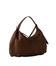 BORBONESE PRIVE L Bolso de hombro con correa para el hombro. casta&ntilde;a - Bolsos Mujer - 3