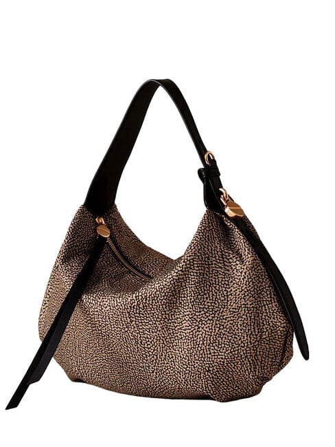 PRIVE Bolso de hombro con correa para el hombro. OP / NATURAL / NEGRO - Bolsos Mujer