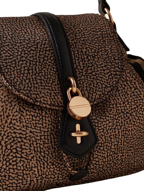 POCHE Bolso de hombro con correa para el hombro. OP / NATURAL / NEGRO - Bolsos Mujer
