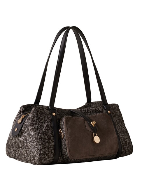 POCHE Bolso de hombro alquitr&aacute;n - Bolsos Mujer