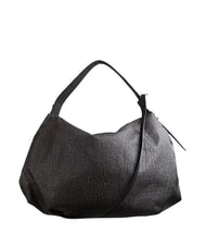 BORBONESE PRIVE L Bolso de hombro con correa para el hombro. alquitr&aacute;n - Bolsos Mujer - 3