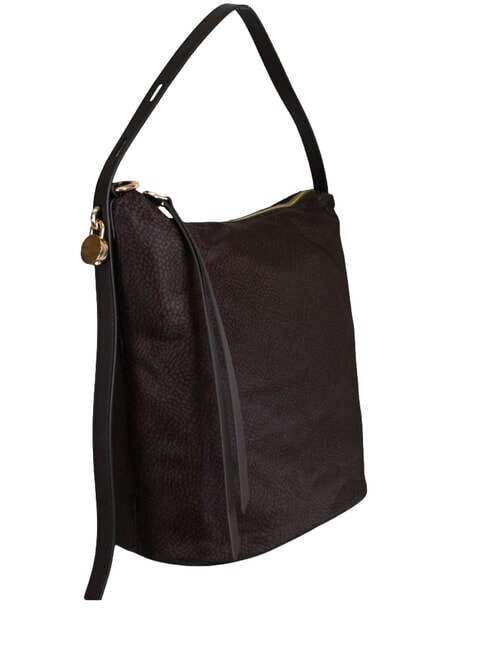 PRIVE Bolso de hombro vertical chocolate - Bolsos Mujer