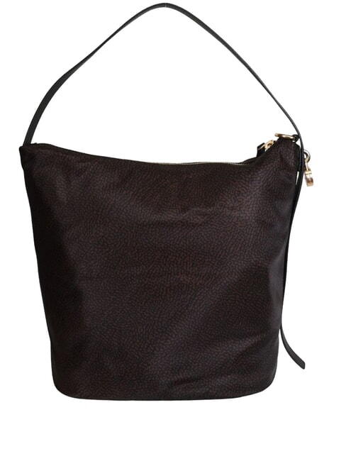 PRIVE Bolso de hombro vertical chocolate - Bolsos Mujer