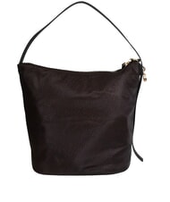 BORBONESE PRIVE Bolso de hombro vertical chocolate - Bolsos Mujer - 3
