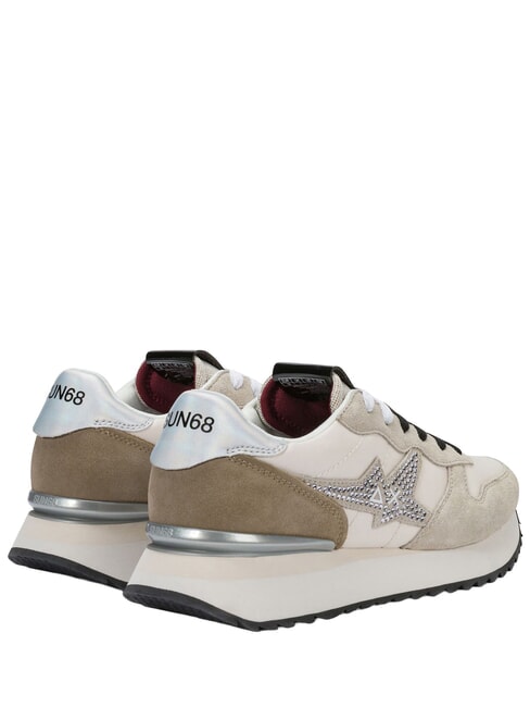 STARGIRL STRASS LOGO Zapatillas biancopan - Zapatos Mujer