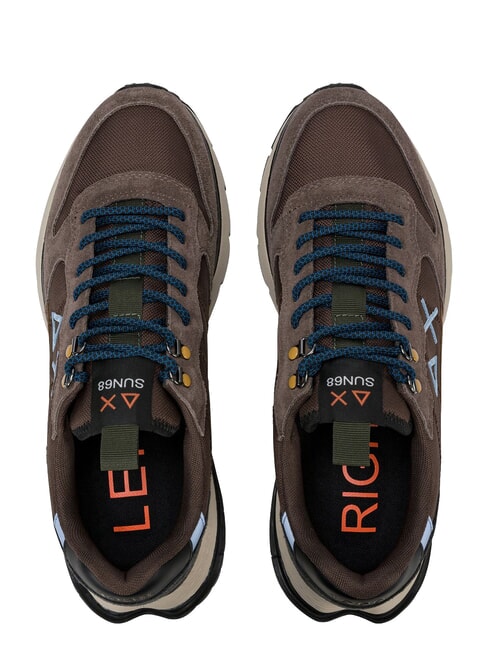 FIRE & CAMPING Zapatillas Marr&oacute;n - Zapatos Hombre