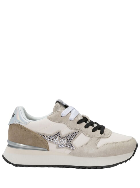 STARGIRL STRASS LOGO Zapatillas biancopan - Zapatos Mujer