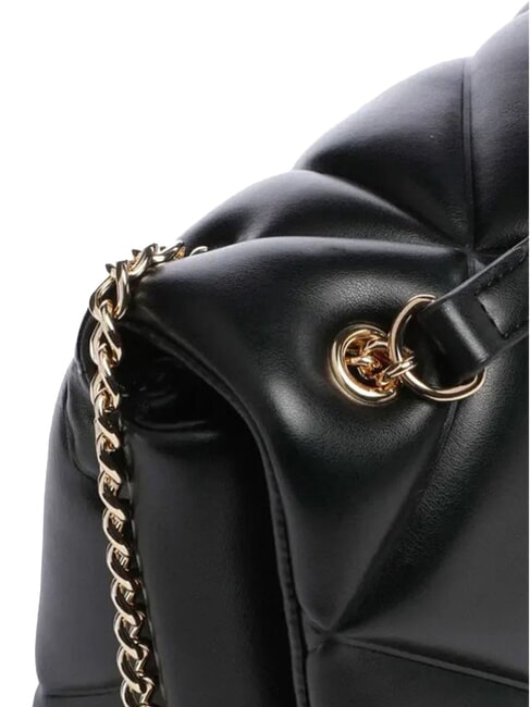 EMBOSSED QUILTED Bolso de hombro negro - Bolsos Mujer