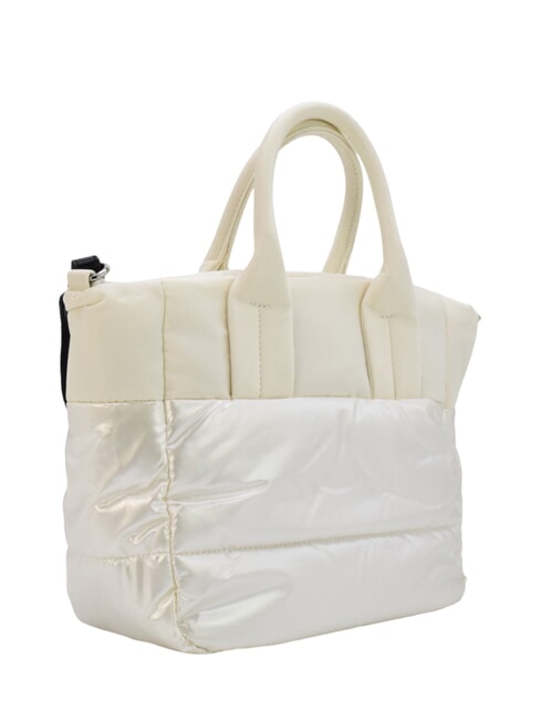 PADDED Bolso de mano con correa para el hombro blanco - Bolsos Mujer