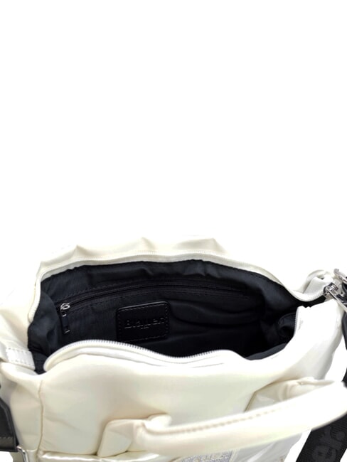 PADDED Bolso de mano con correa para el hombro blanco - Bolsos Mujer