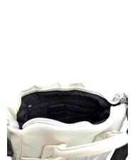BLAUER PADDED Bolso de mano con correa para el hombro blanco - Bolsos Mujer - 3