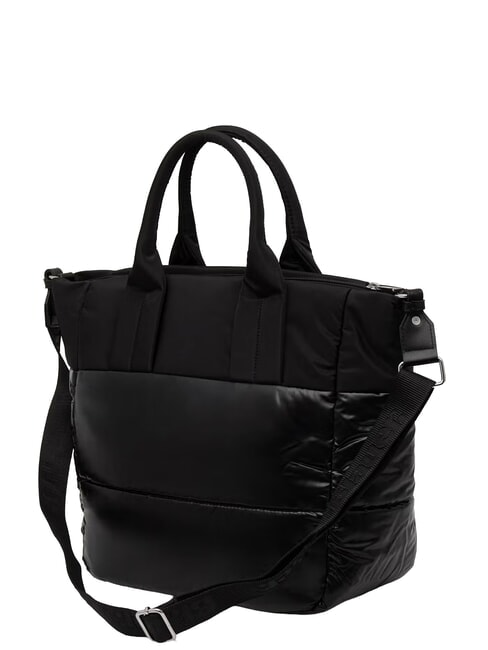 PADDED Bolso de mano con correa para el hombro NEGRO - Bolsos Mujer