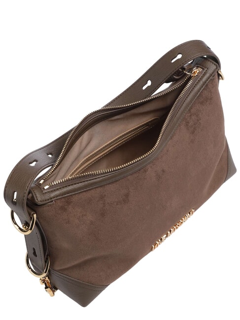 SIGNATURE ZIP Bolso de hombro ajustable marr&oacute;n/marr&oacute;n - Bolsos Mujer