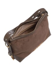 LOVE MOSCHINO SIGNATURE ZIP Bolso de hombro ajustable marr&oacute;n/marr&oacute;n - Bolsos Mujer - 5