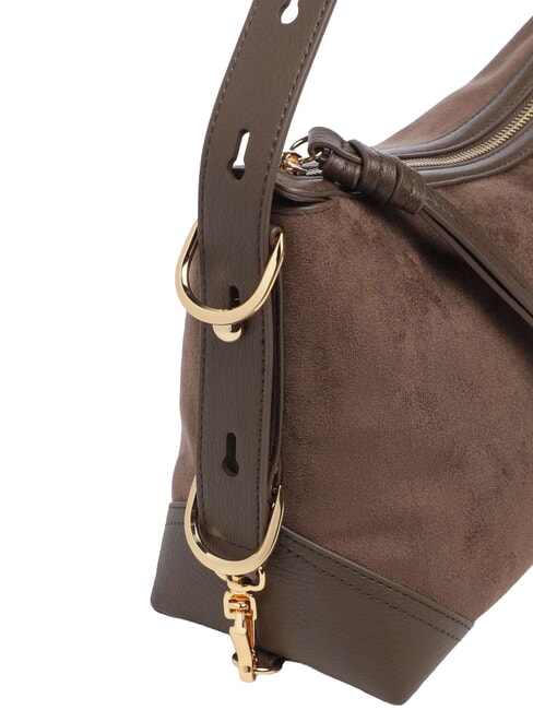 SIGNATURE ZIP Bolso de hombro ajustable marr&oacute;n/marr&oacute;n - Bolsos Mujer