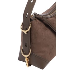 LOVE MOSCHINO SIGNATURE ZIP Bolso de hombro ajustable marr&oacute;n/marr&oacute;n - Bolsos Mujer - 6