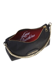 LOVE MOSCHINO CITY CORE Bolso de hombro con correa de cadena. negro - Bolsos Mujer - 4