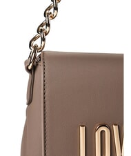 LOVE MOSCHINO BOLD LOVE Bolso de hombro ajustable lodo - Bolsos Mujer - 4