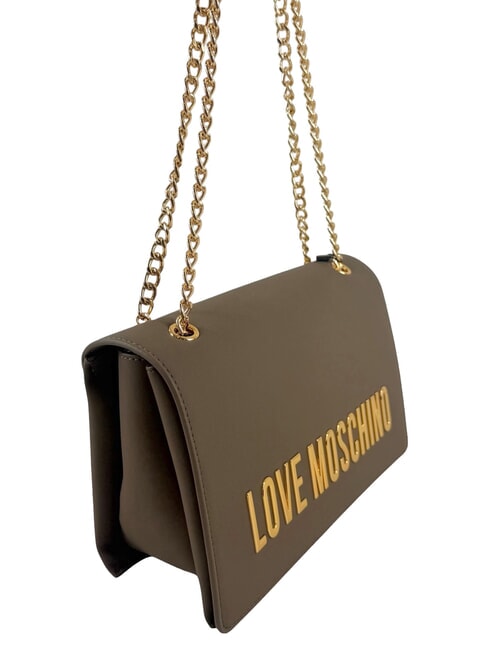 BOLD LOVE Bolso de hombro con cadena lodo - Bolsos Mujer