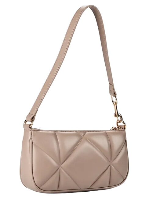 EMBOSSED QUILTED Bolso de hombro arena - Bolsos Mujer