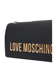 LOVE MOSCHINO BOLD LOVE Bolso de hombro con cadena negro - Bolsos Mujer - 3