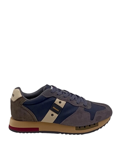 QUEENS Zapatillas azul marino/topo - Zapatos Hombre