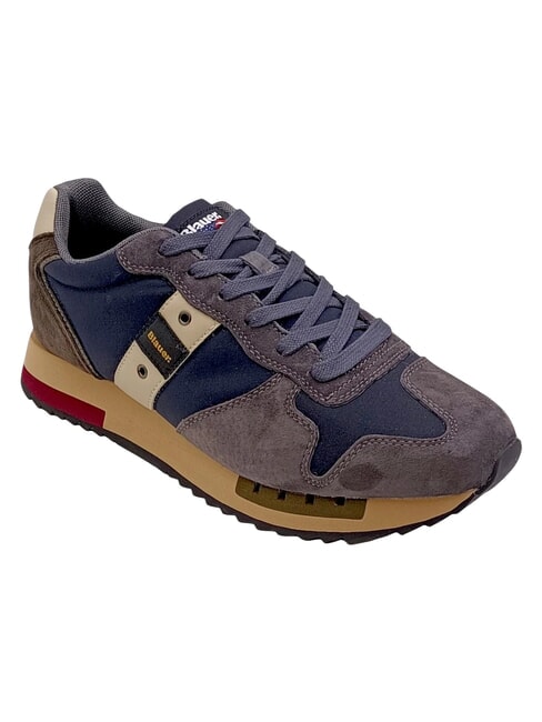 QUEENS Zapatillas azul marino/topo - Zapatos Hombre