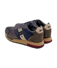 BLAUER QUEENS Zapatillas azul marino/topo - Zapatos Hombre - 5