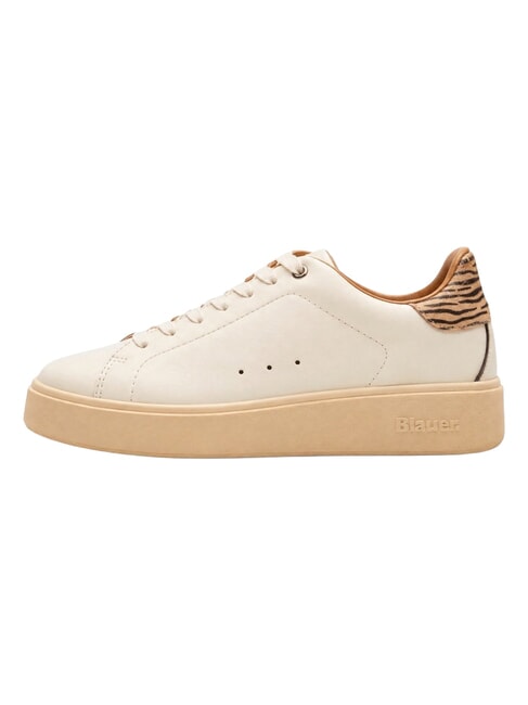 VICTORY Zapatillas crema/cebra - Zapatos Mujer