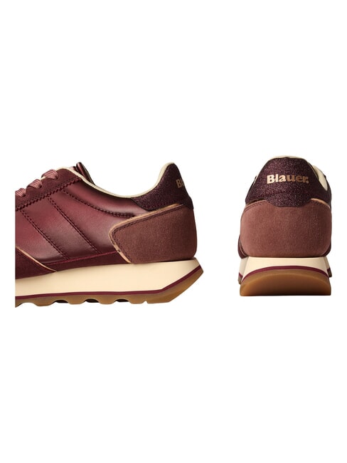 MILLS Zapatillas Burdeos - Zapatos Mujer