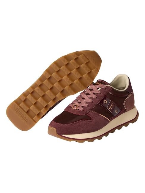 MILLS Zapatillas Burdeos - Zapatos Mujer