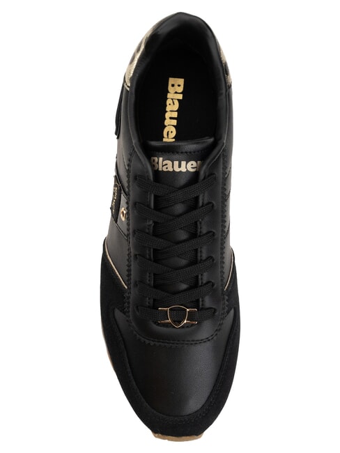 MILLS Zapatillas deportivas para mujer negro/leopardo - Zapatos Mujer