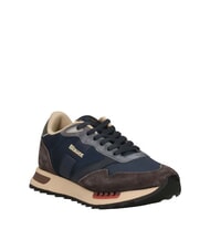 BLAUER RYDER Zapatillas azul marino/marr&oacute;n - Zapatos Hombre - 2