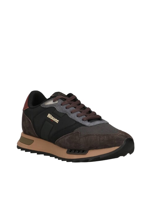 RYDER Zapatillas negro/marr&oacute;n - Zapatos Hombre