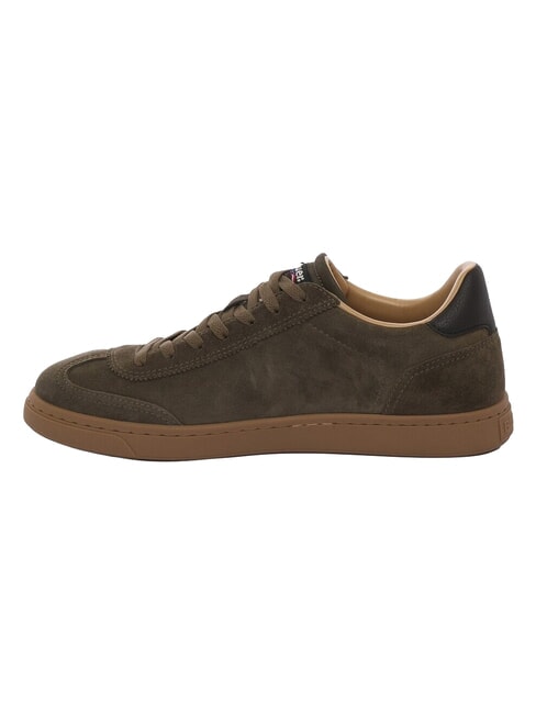 LOWELL Zapatillas de cuero VERDE MILITAR - Zapatos Hombre