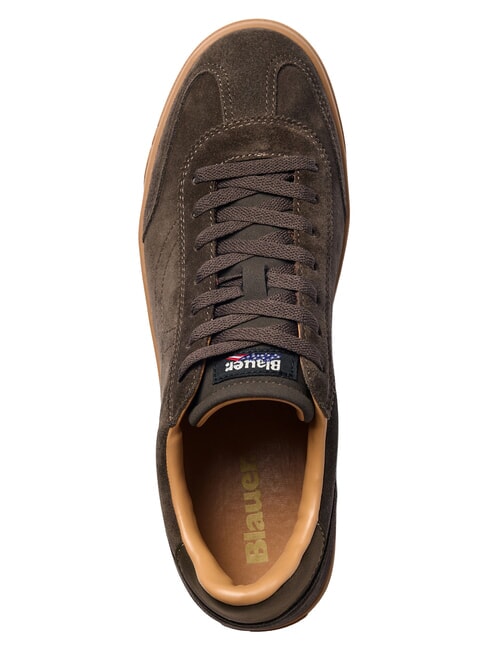 LOWELL Zapatillas de cuero marr&oacute;n - Zapatos Hombre