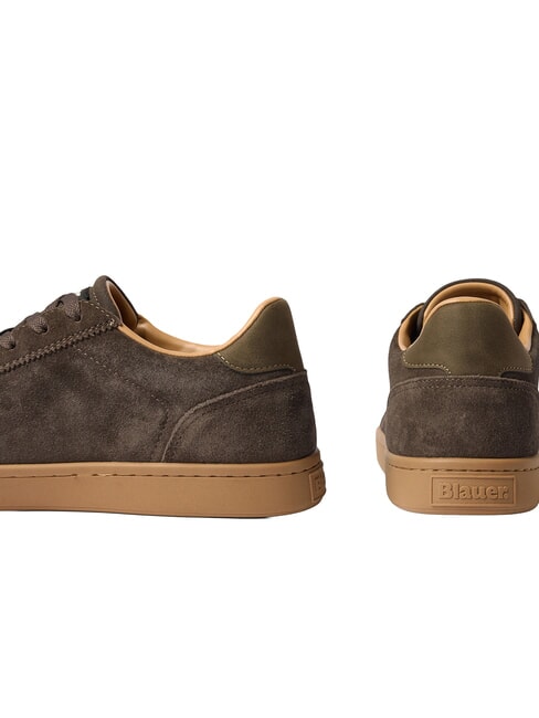 LOWELL Zapatillas de cuero marr&oacute;n - Zapatos Hombre