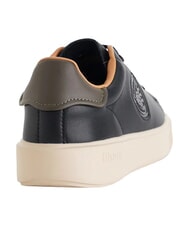 BLAUER BUCK Zapatillas de cuero negro/militar - Zapatos Hombre - 4