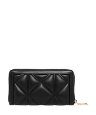 LOVE MOSCHINO EMBOSSED QUILTED Cartera grande con cremallera. negro - Carteras Mujer - 2