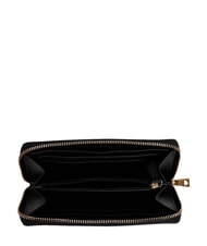 LOVE MOSCHINO EMBOSSED QUILTED Cartera grande con cremallera. negro - Carteras Mujer - 3