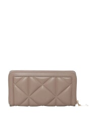 LOVE MOSCHINO EMBOSSED QUILTED Cartera grande con cremallera. arena - Carteras Mujer - 2