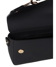 LOVE MOSCHINO ITALICS LOVE Bolso de hombro negro - Bolsos Mujer - 4