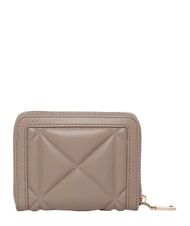 LOVE MOSCHINO EMBOSSED QUILTED Cartera compacta con cierre de cremallera arena - Carteras Mujer - 2