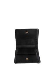 LOVE MOSCHINO BOLD LOVE Cartera compacta con cierre de cremallera negro - Carteras Mujer - 3