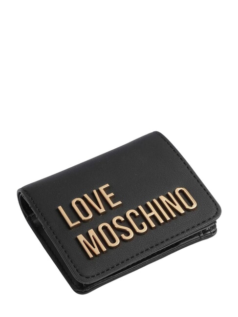 BOLD LOVE Cartera compacta con cierre de cremallera negro - Carteras Mujer