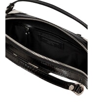 GIANNI CHIARINI ALIFA Bolso de hombro de piel con correa para el hombro. cebra blanca y negra - Bolsos Mujer - 5